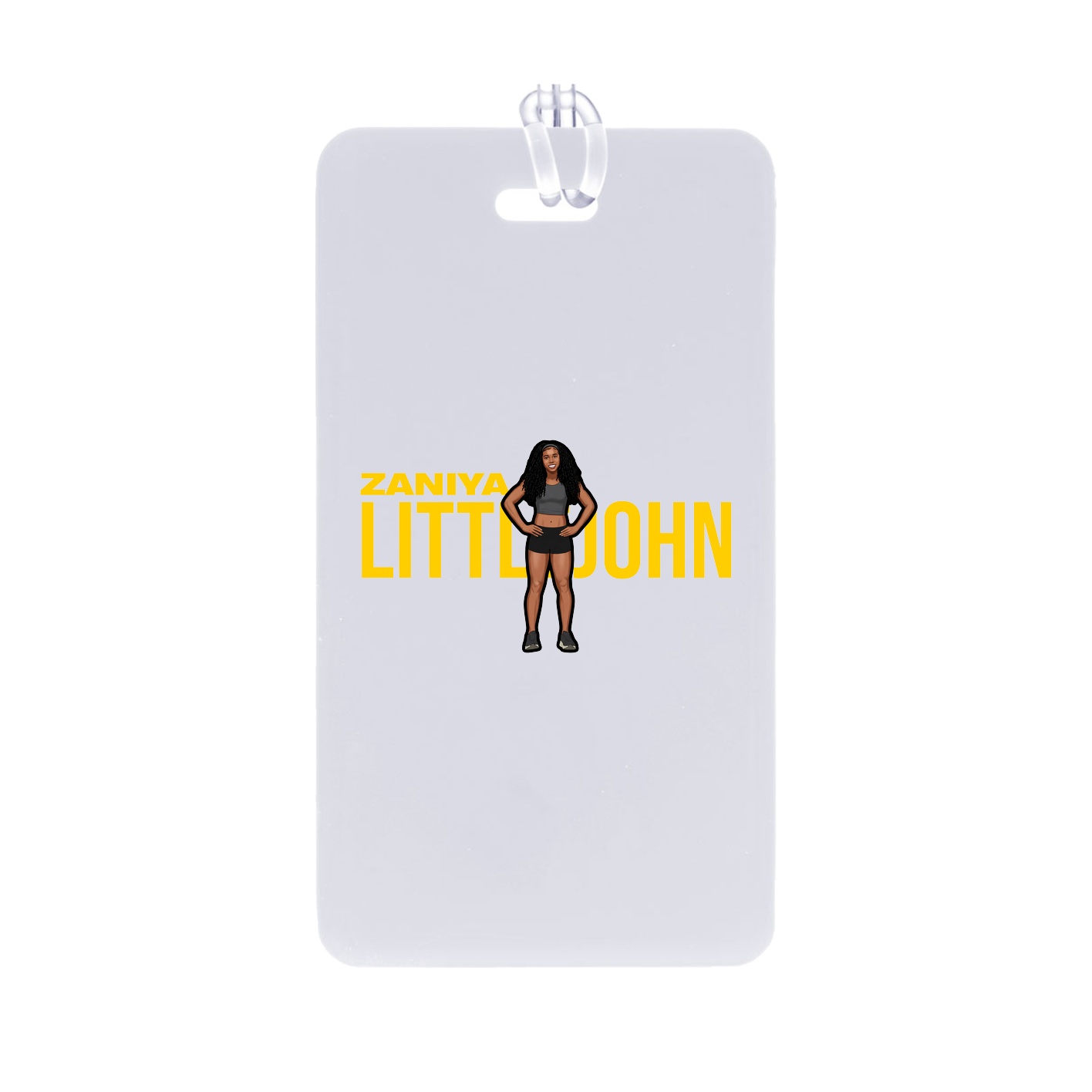 Bag Tag — Player Name in Classic