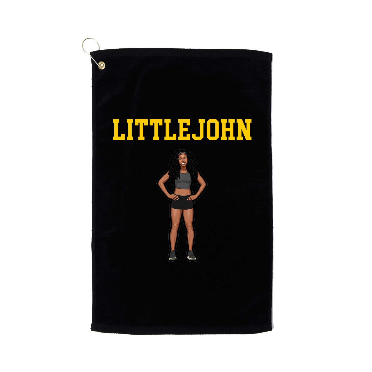 Golf Towel — Shirsey in Black