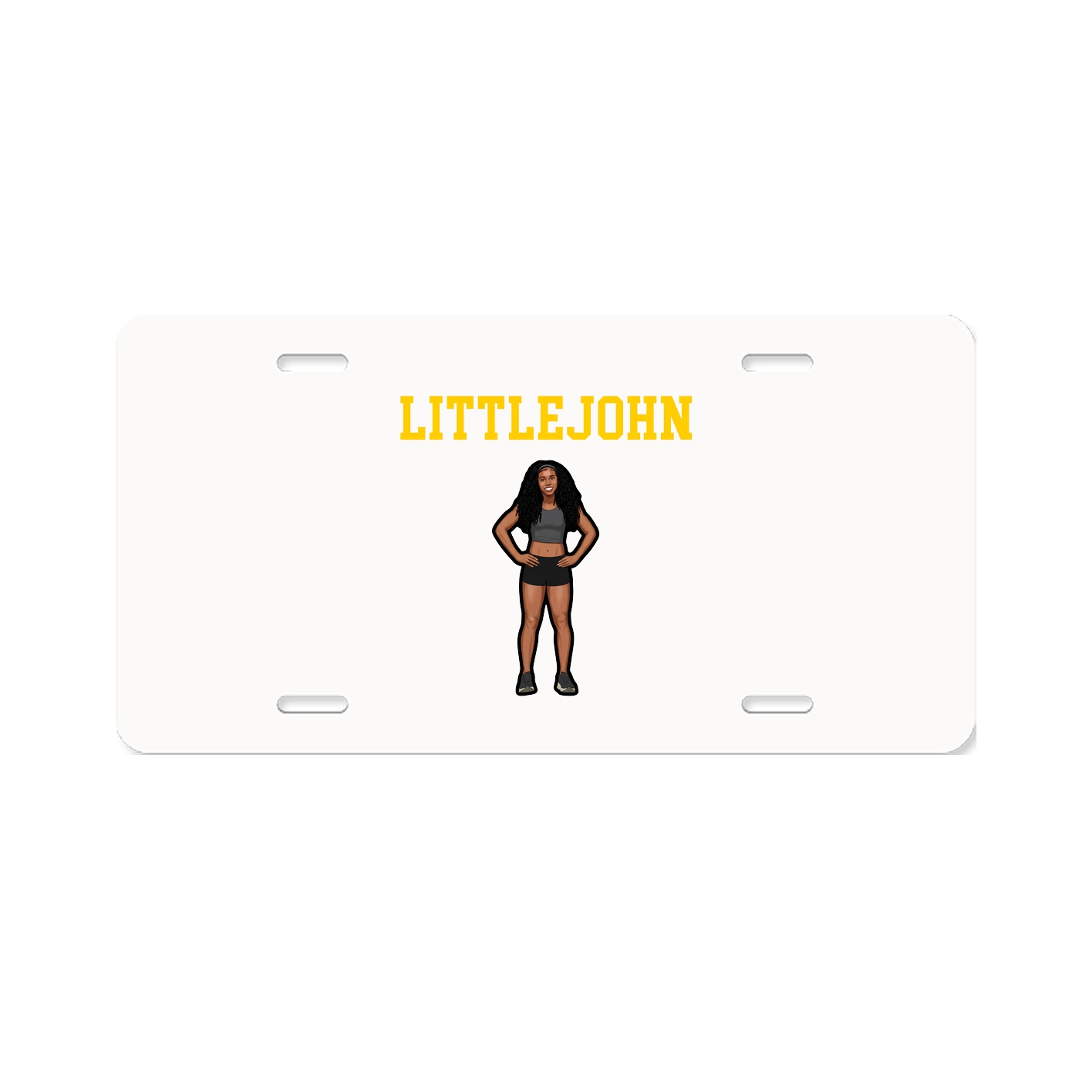 License Plate — Shirsey in Classic