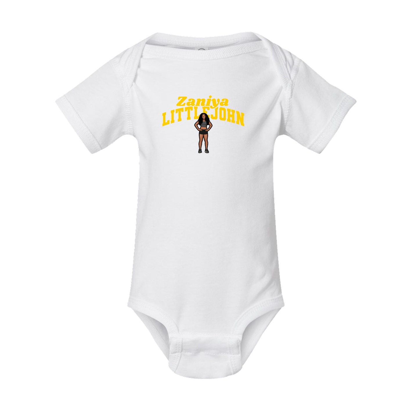 Baby Onesie — Signature Arch in White