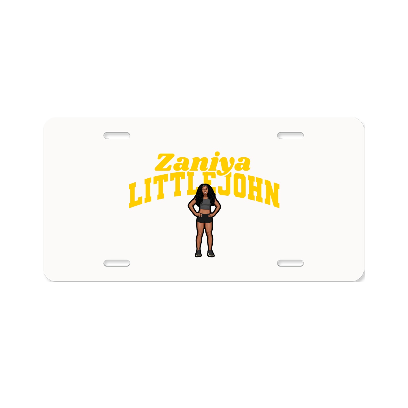 License Plate — Signature Arch in Classic