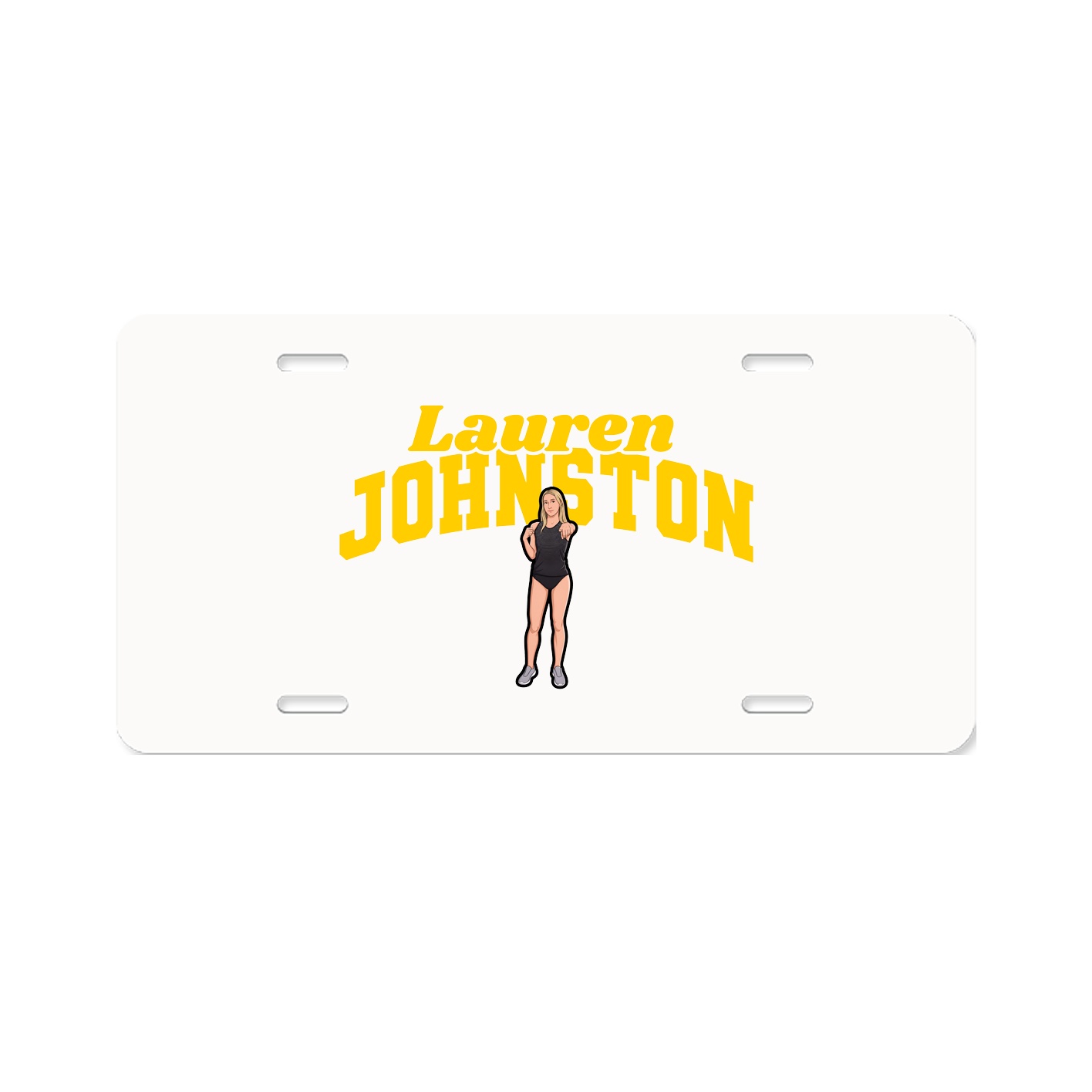 License Plate — Signature Arch in Classic