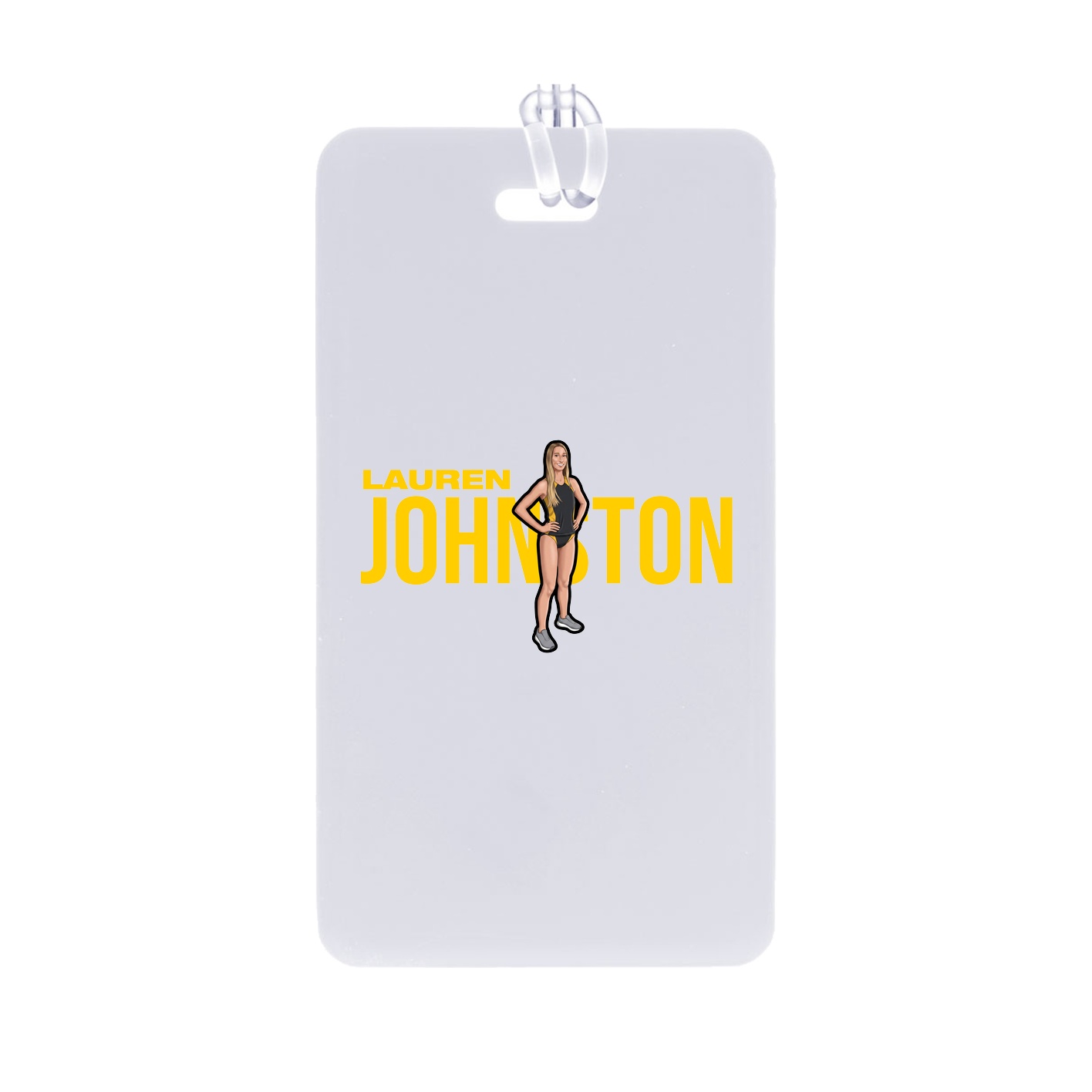 Bag Tag — Player Name in Classic