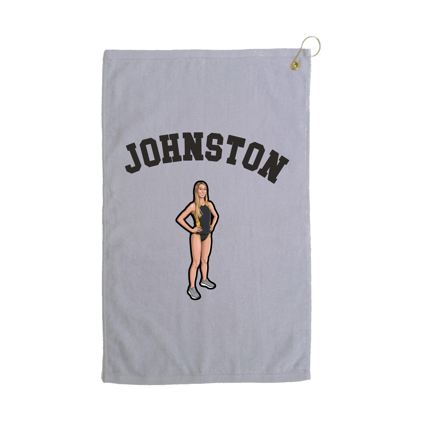 Golf Towel — Shirsey Arch in Grey