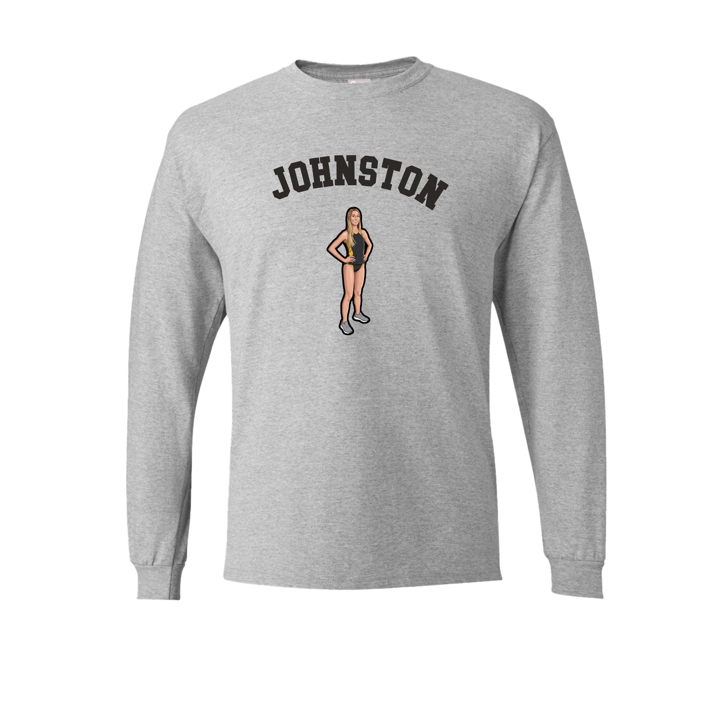 Long Sleeve Tee — Shirsey Arch in Grey