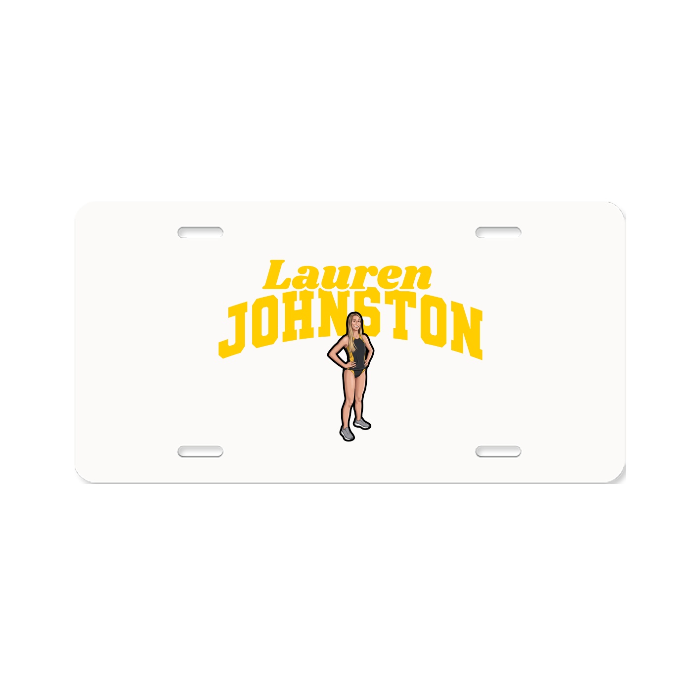 License Plate — Signature Arch in Classic