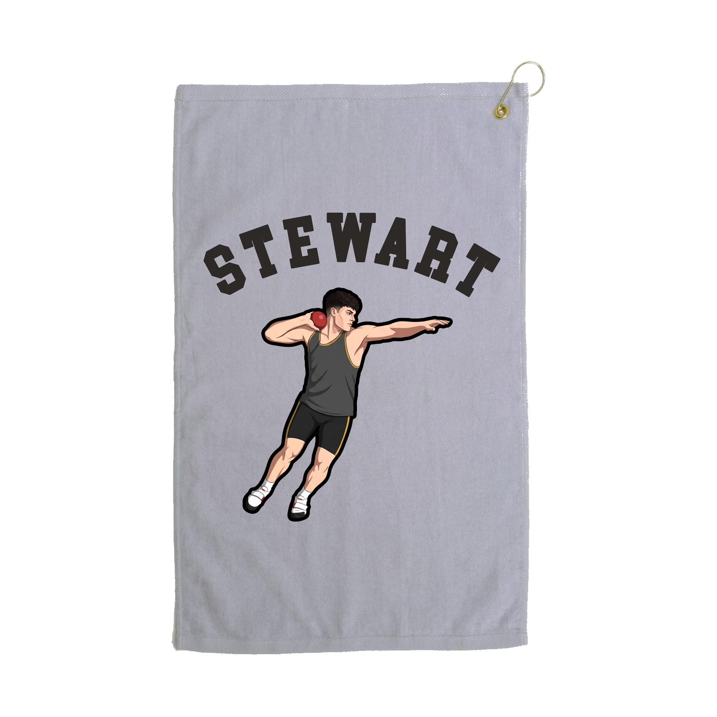 Golf Towel — Shirsey Arch in Grey