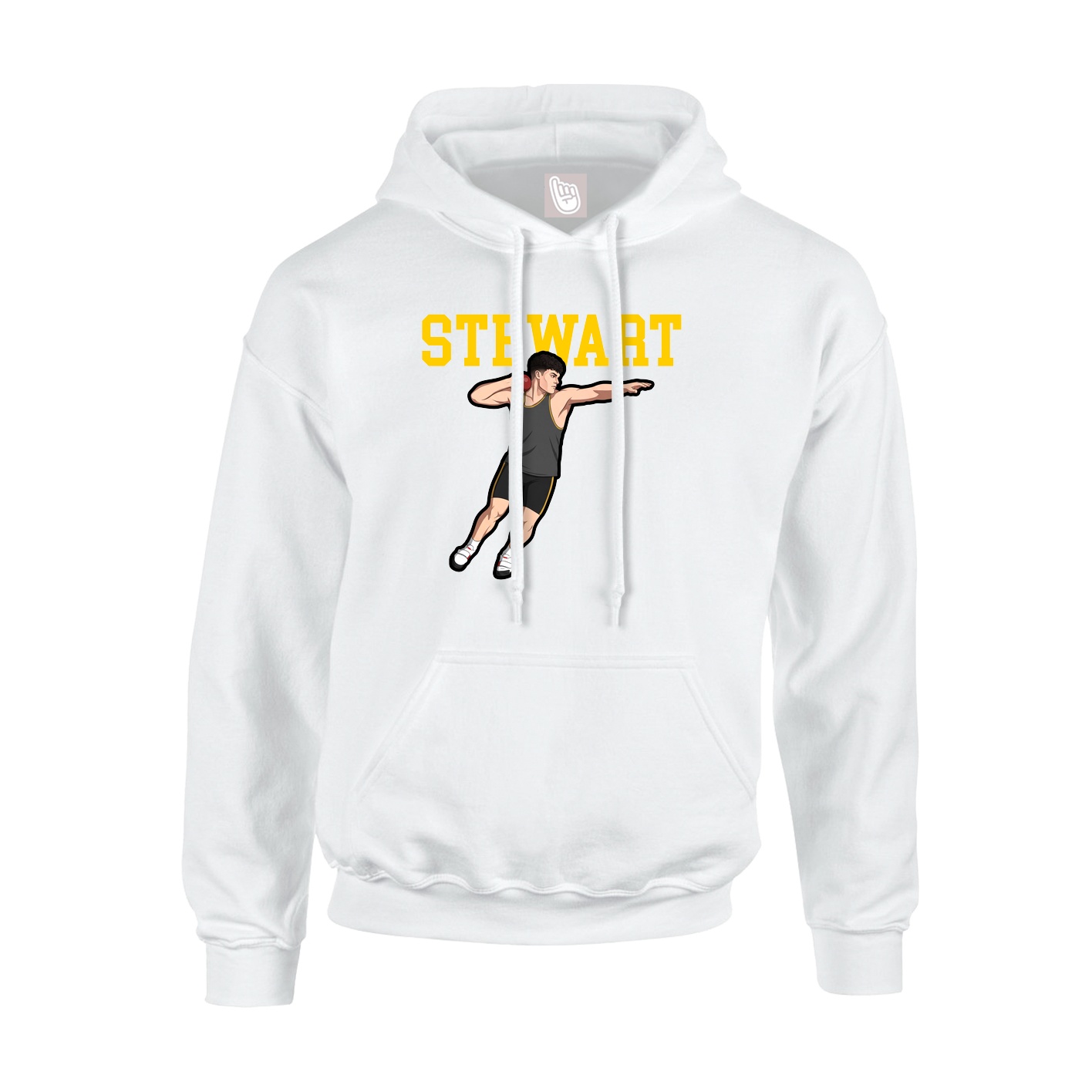 Hoodie — Shirsey in White