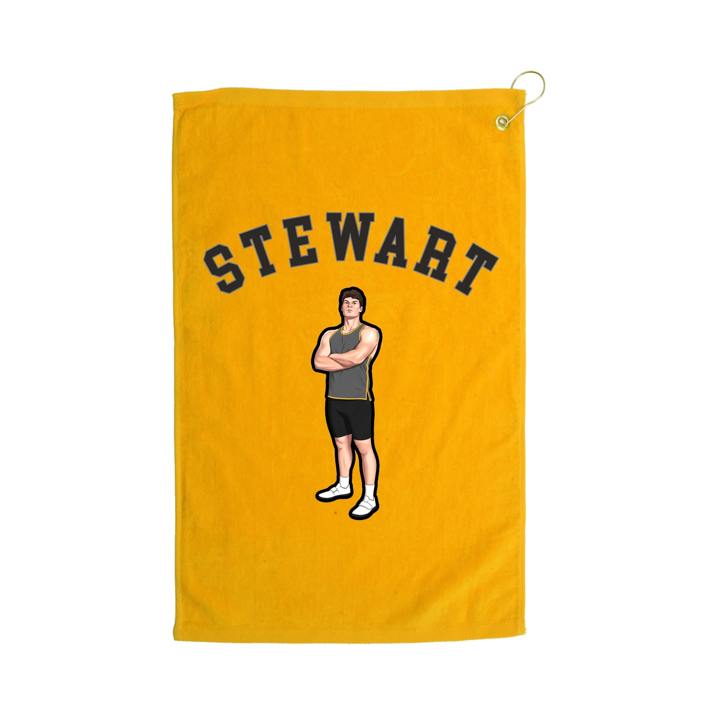 Golf Towel — Shirsey Arch in Gold