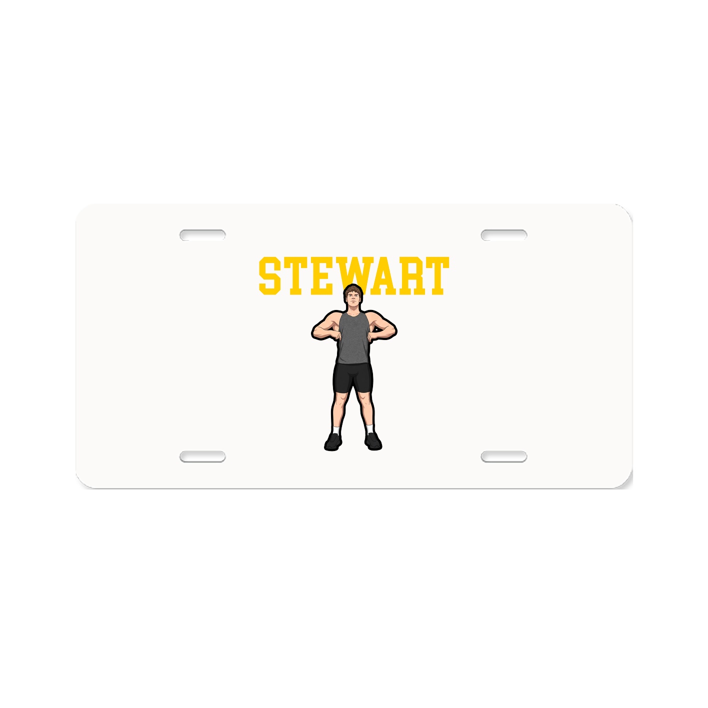 License Plate — Shirsey in Classic