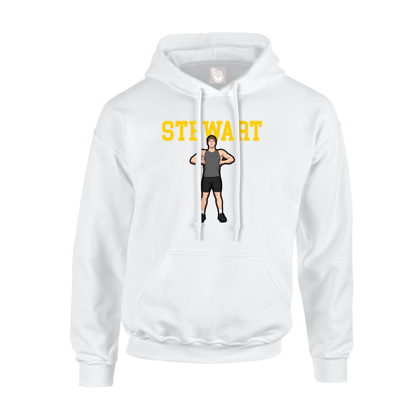 Youth Hoodie — Shirsey in White