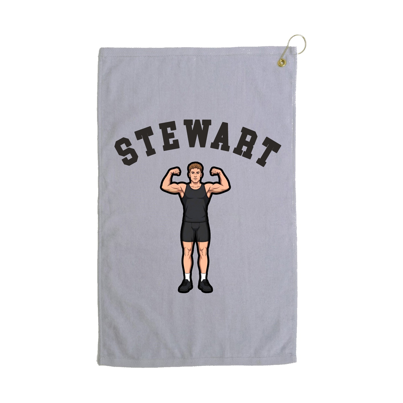 Golf Towel — Shirsey Arch in Grey