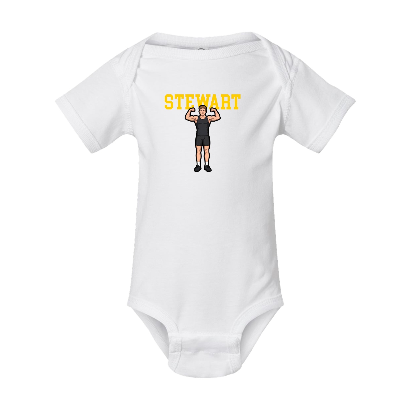 Baby Onesie — Shirsey in White