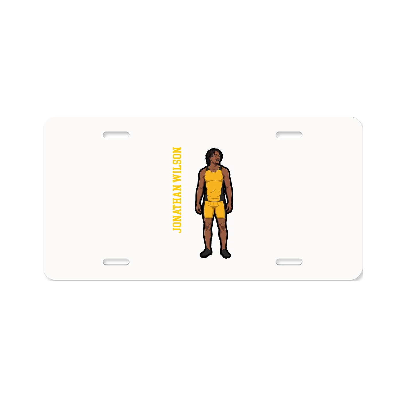 Aluminum License Plate