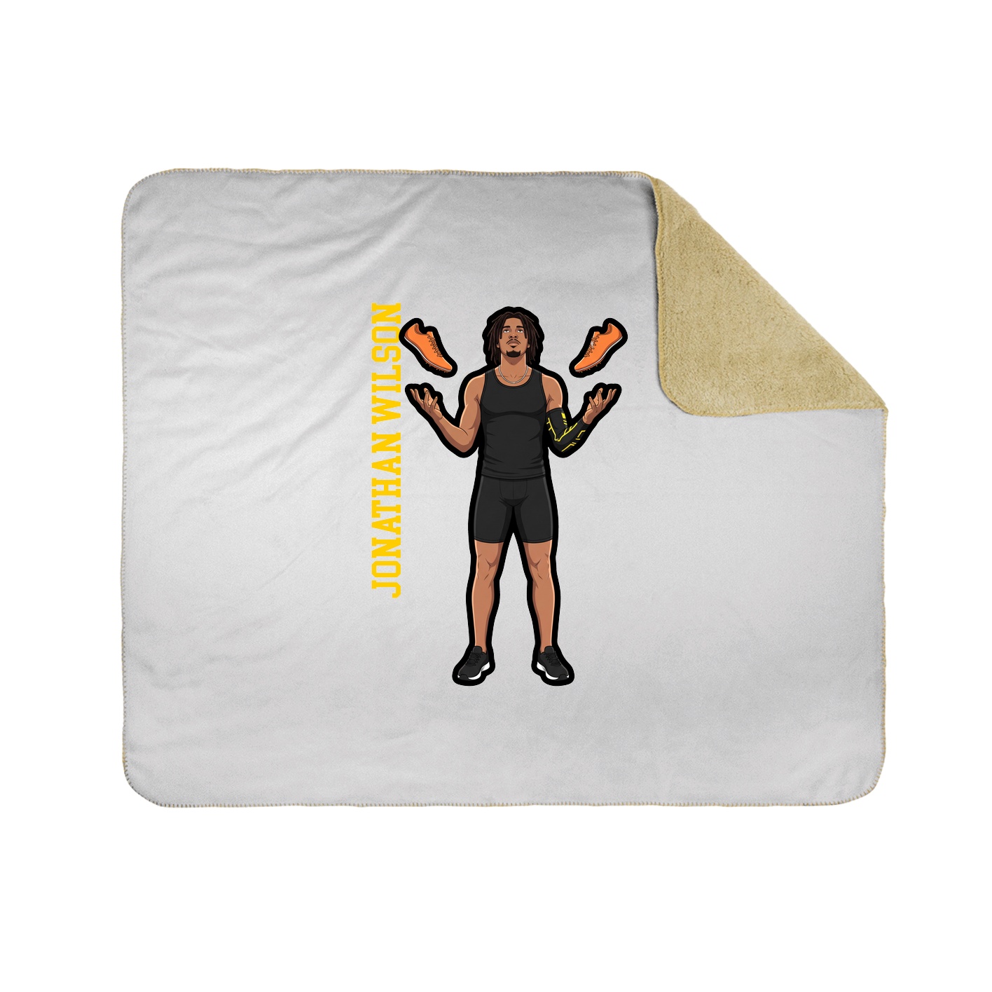 50x60 Sherpa Lined Throw Blanket
