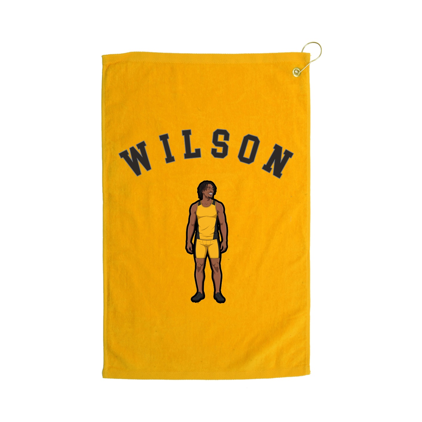 Golf Towel — Shirsey Arch in Gold