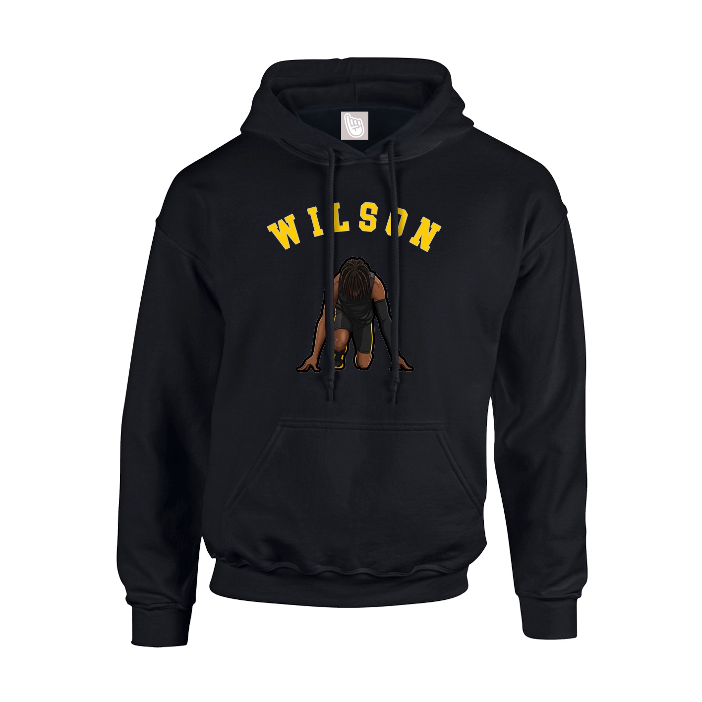 Youth Hoodie — Shirsey Arch in Black