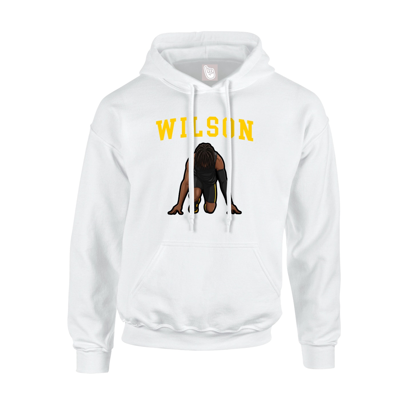 Youth Hoodie — Shirsey in White