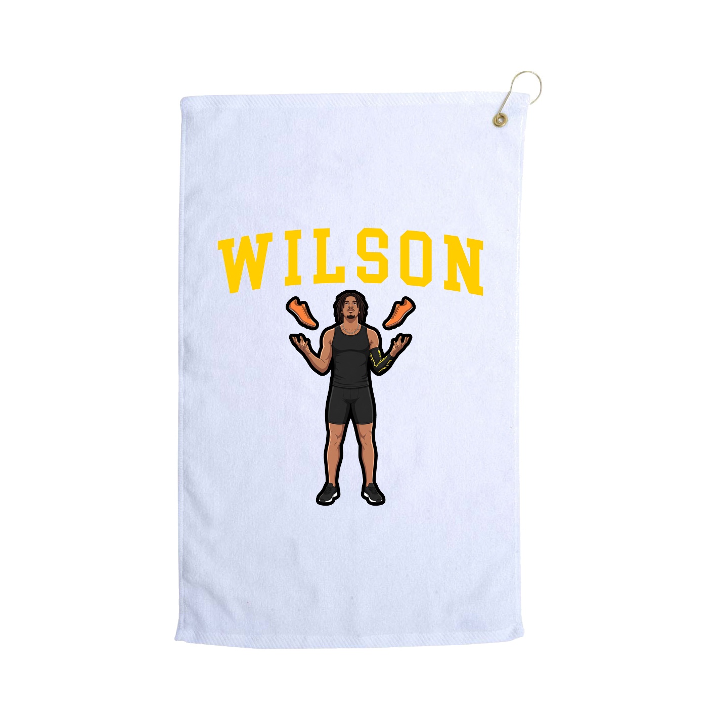 Golf Towel — Shirsey in White