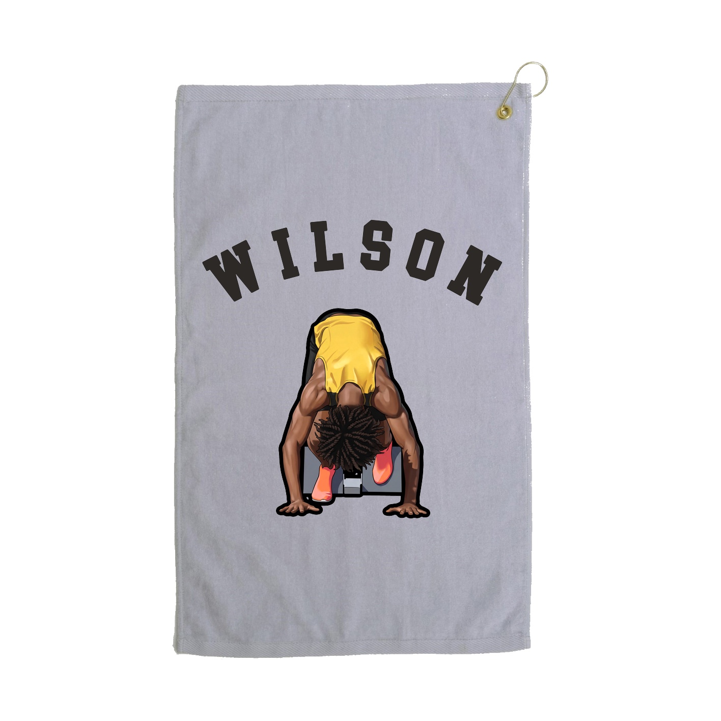 Golf Towel — Shirsey Arch in Grey