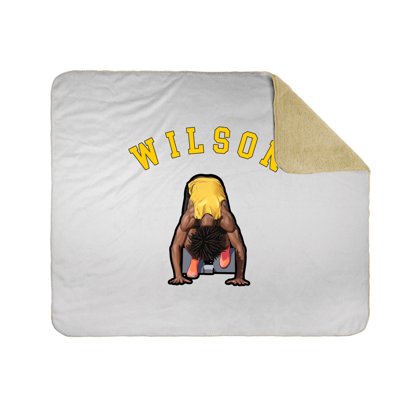 Throw Blanket — Shirsey Arch in White
