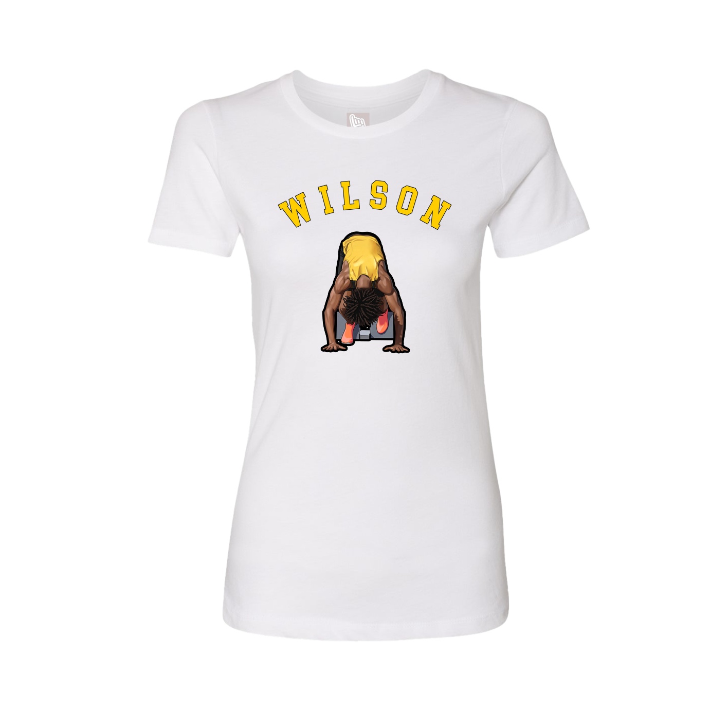 Womens Tee — Shirsey Arch in White