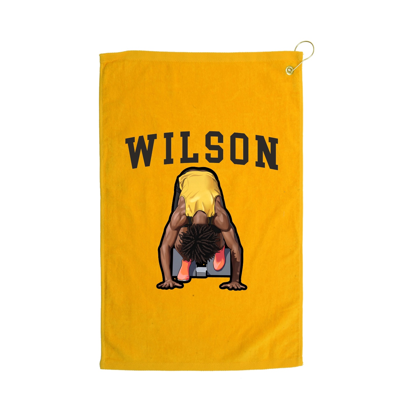 Golf Towel — Shirsey in Gold