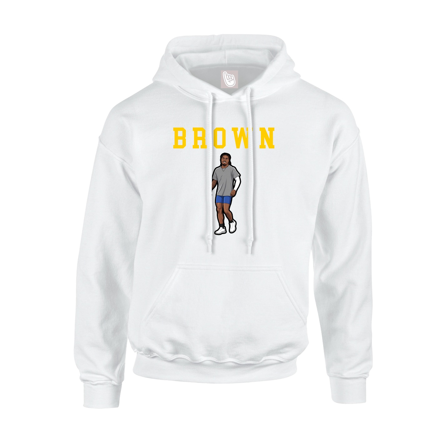 Hoodie — Shirsey in White