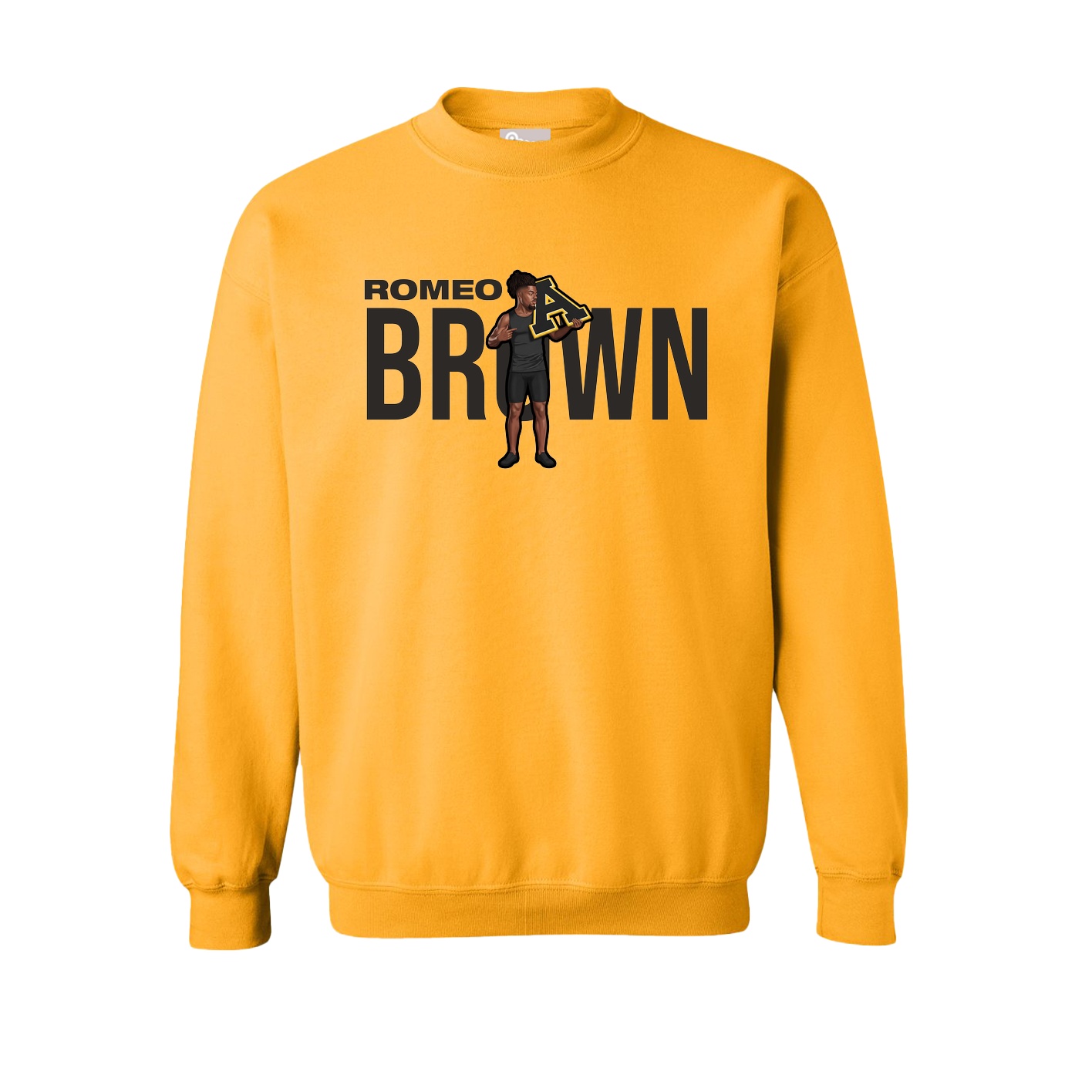 Fleece Crew — Player Name in Gold