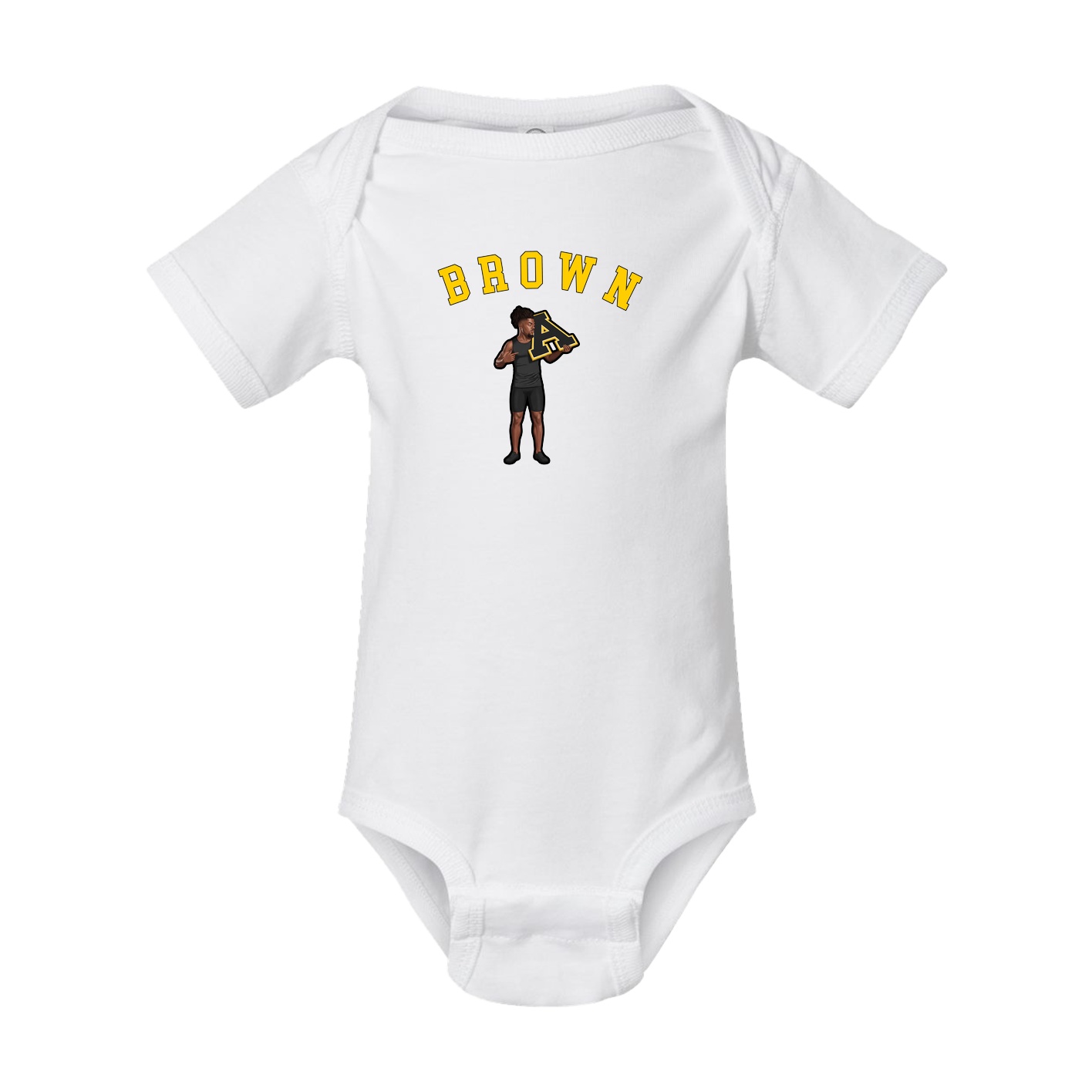 Baby Onesie — Shirsey Arch in White