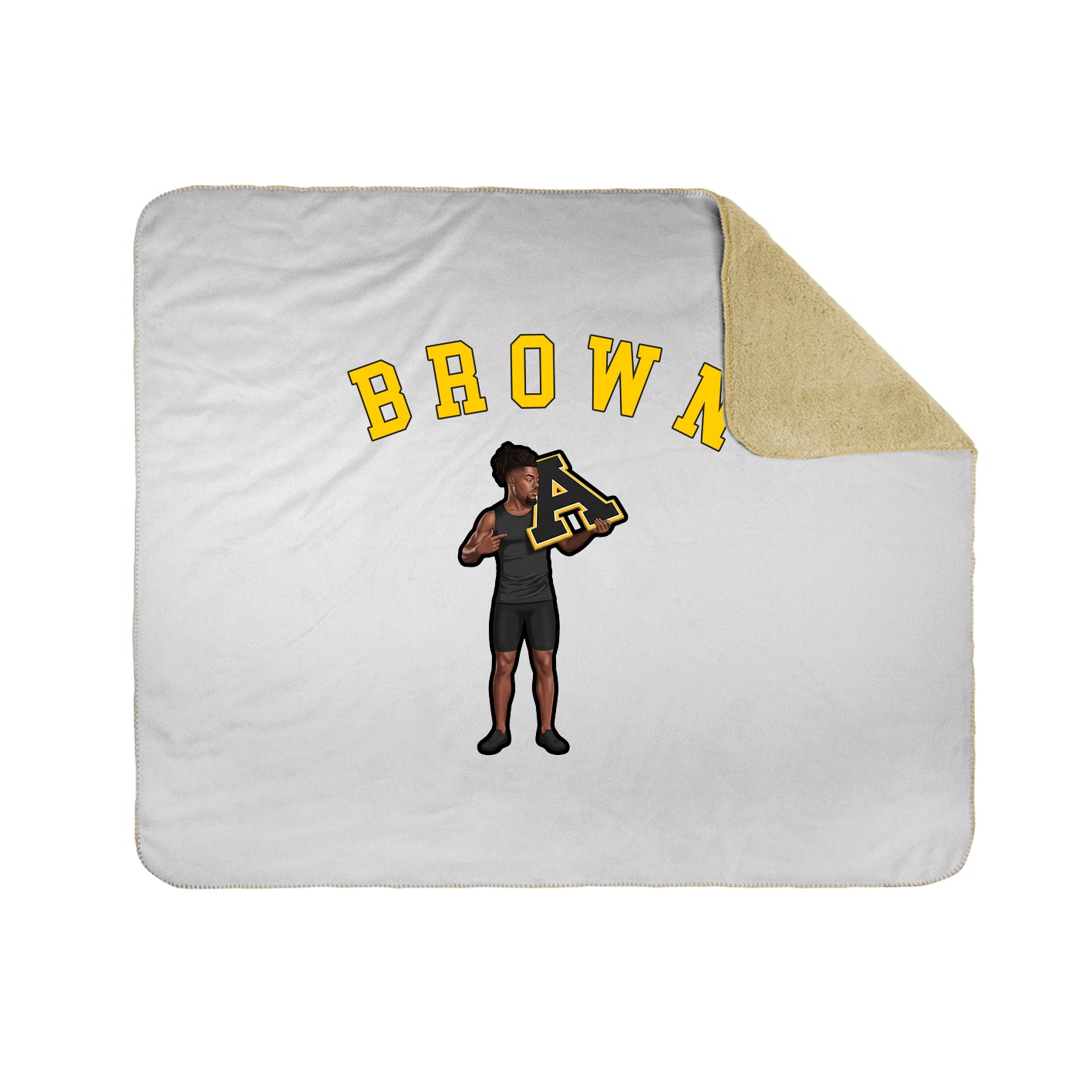 Throw Blanket — Shirsey Arch in White