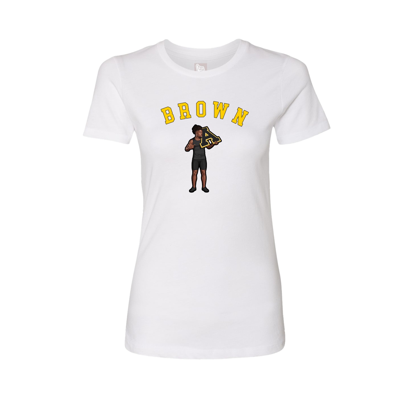 Womens Tee — Shirsey Arch in White