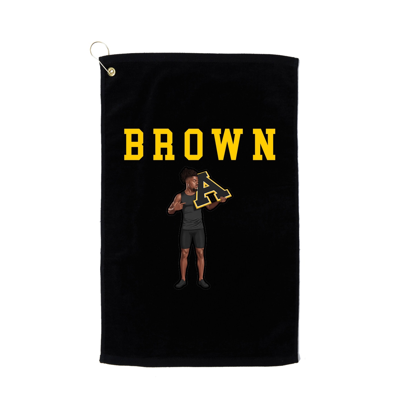 Golf Towel — Shirsey in Black
