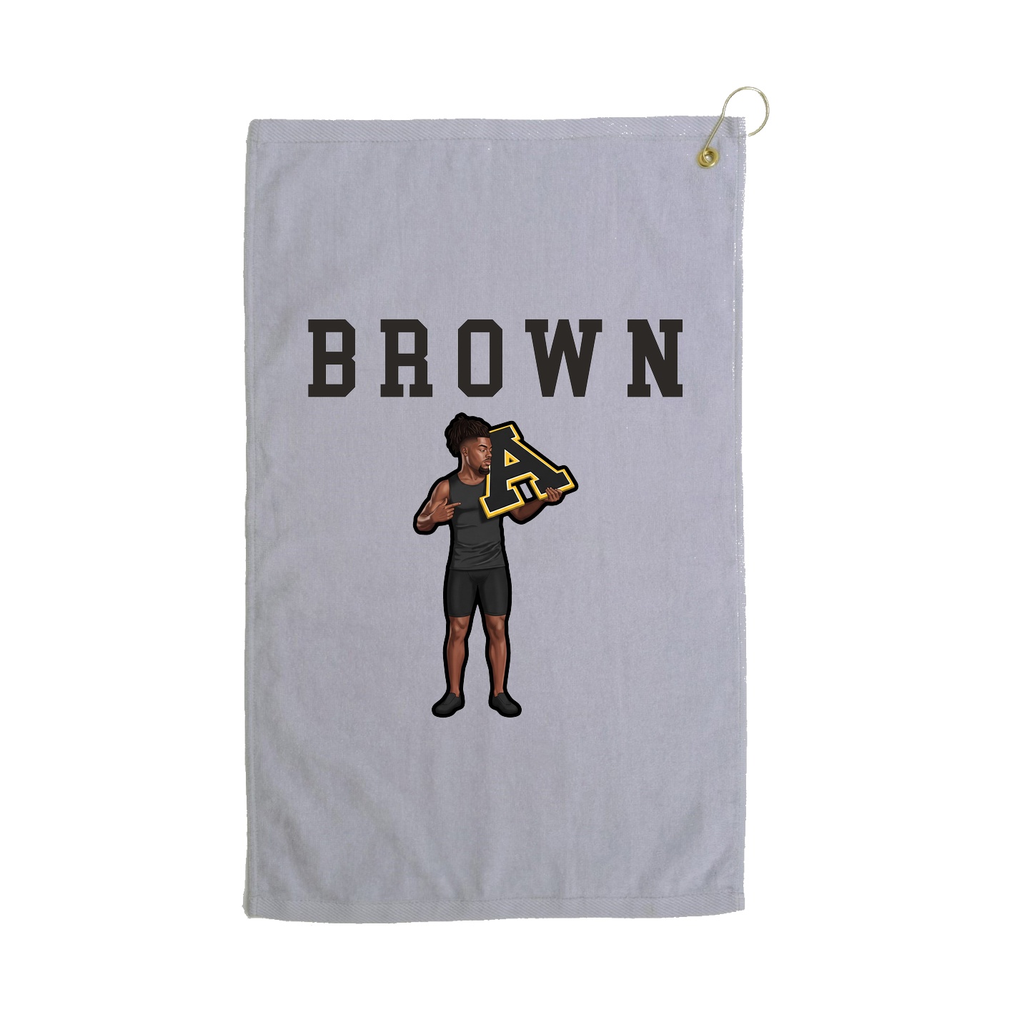 Golf Towel — Shirsey in Grey