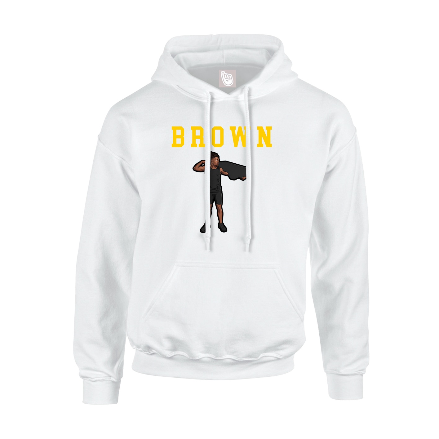Hoodie — Shirsey in White