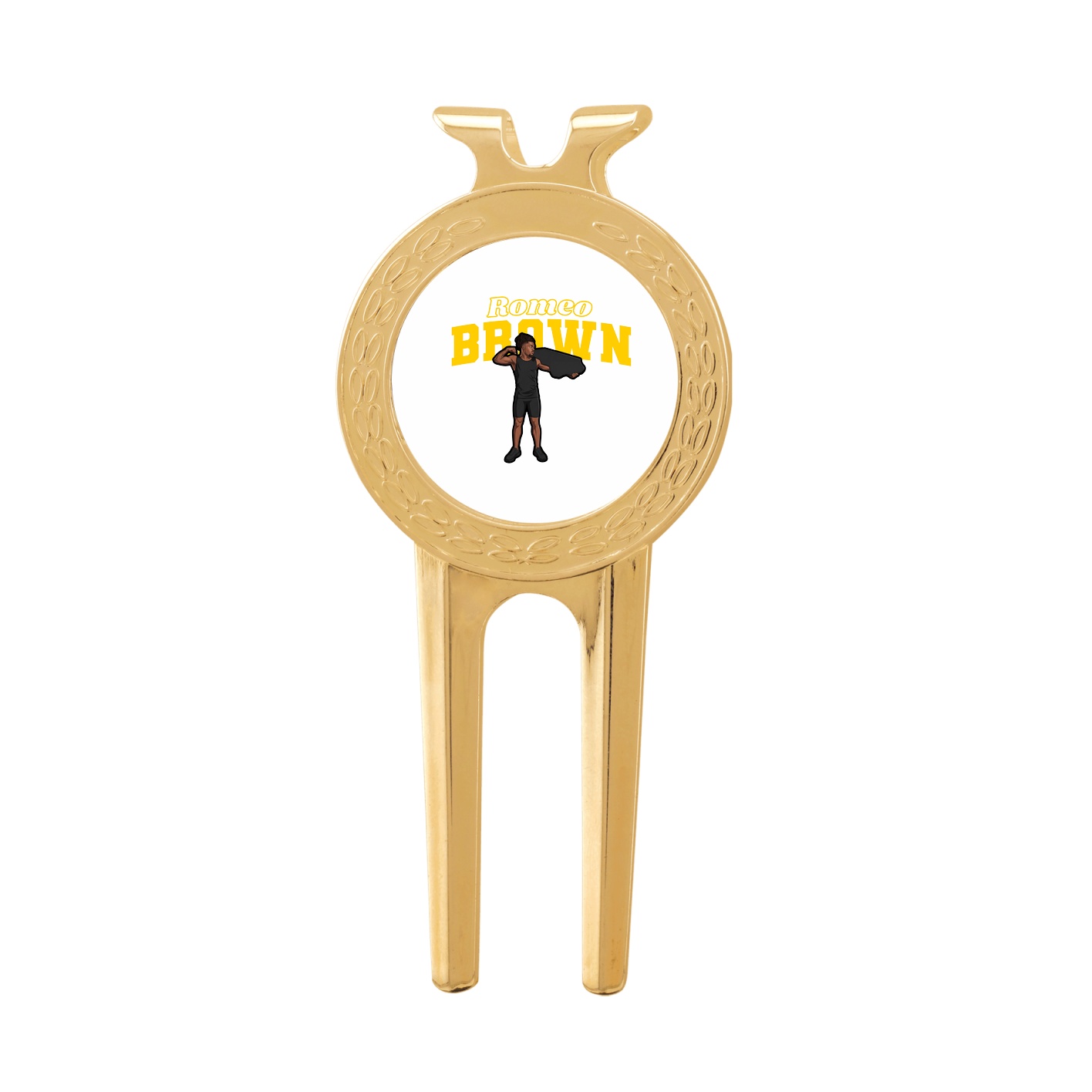 Divot Tool with Ball Marker — Name Arch in Classic