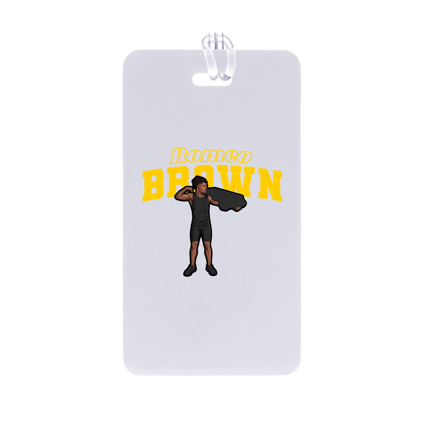 Bag Tag — Name Arch in Classic