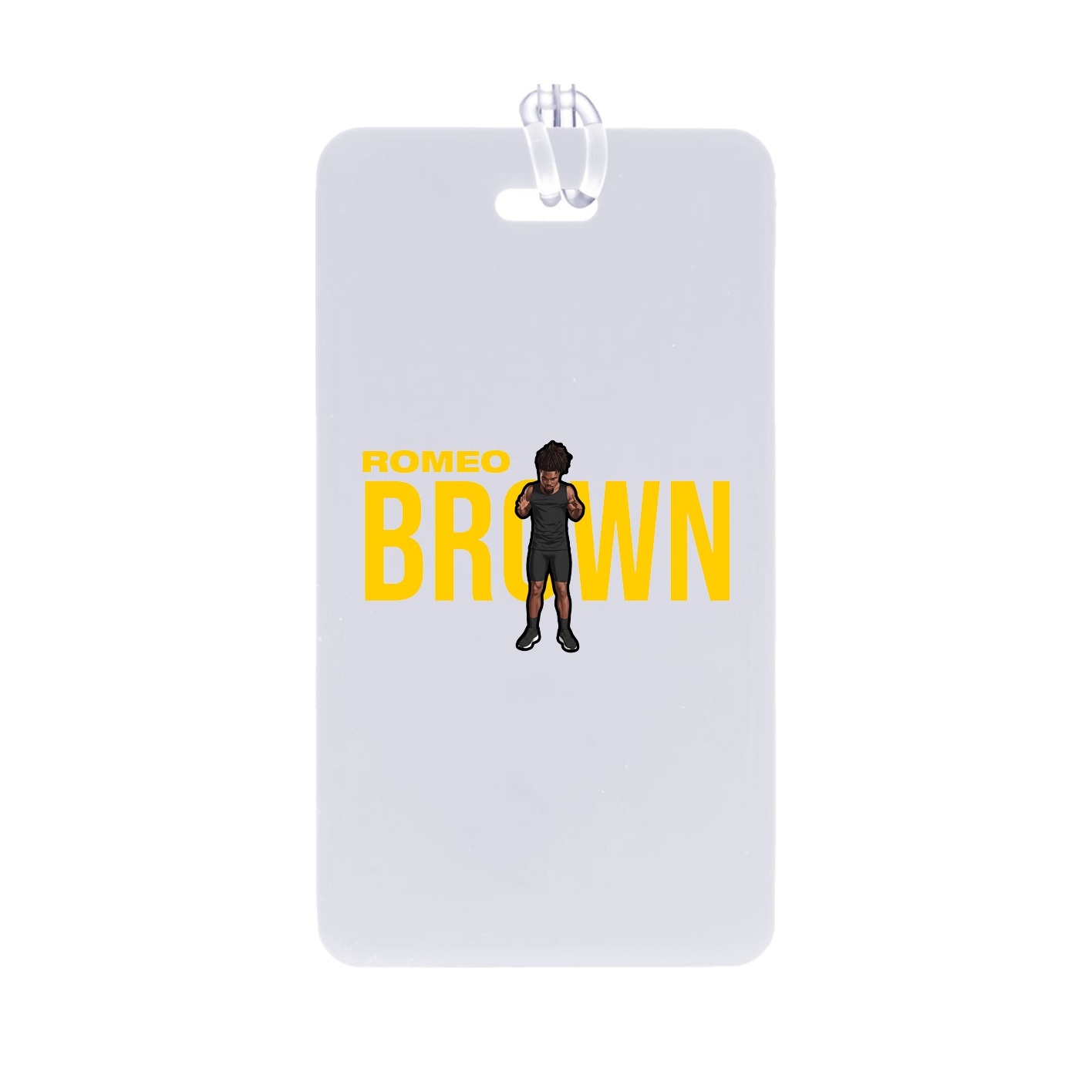 Bag Tag — Player Name in Classic