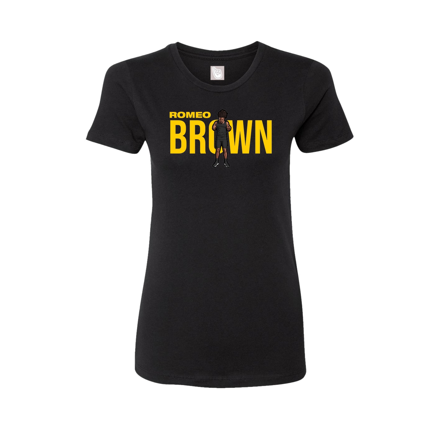 Womens Tee — Player Name in Black