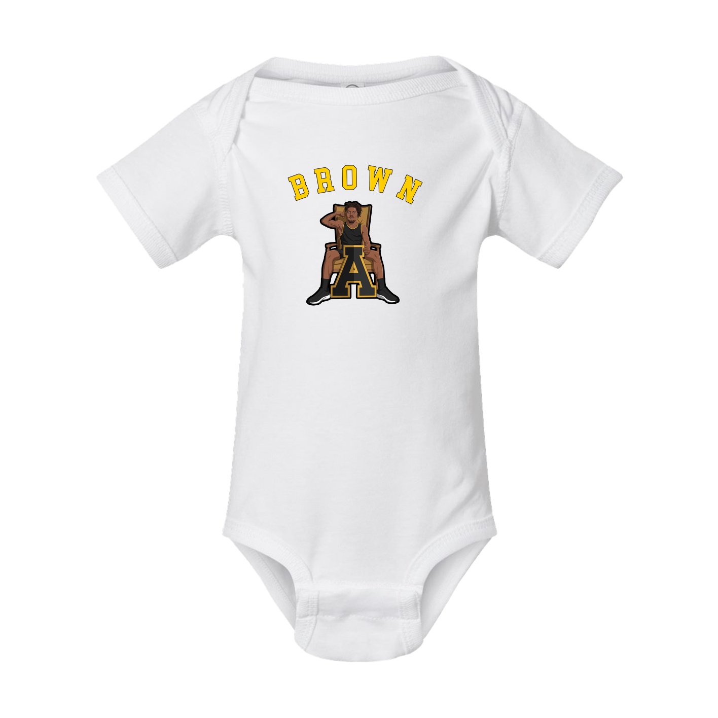 Baby Onesie — Shirsey Arch in White