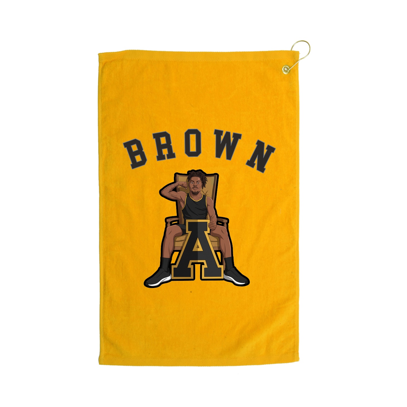 Golf Towel — Shirsey Arch in Gold