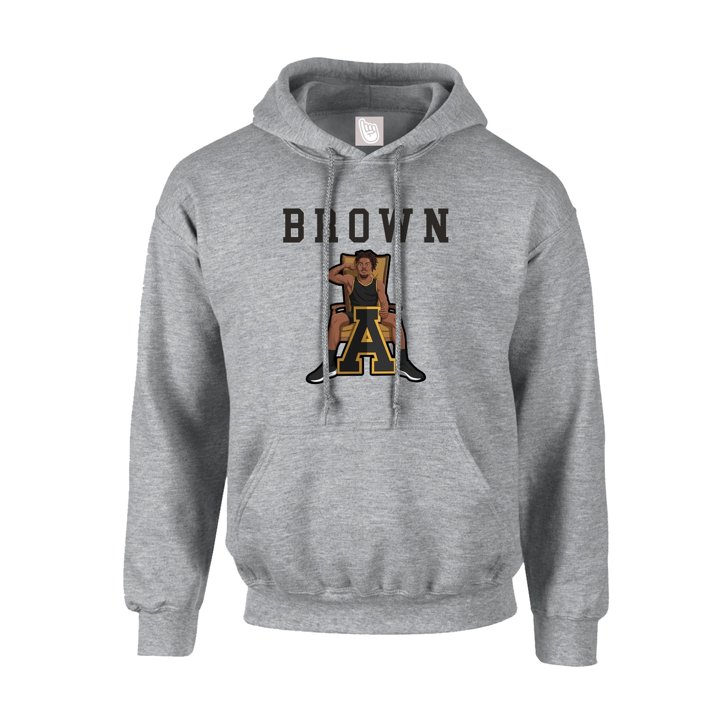 Hoodie — Shirsey in Grey