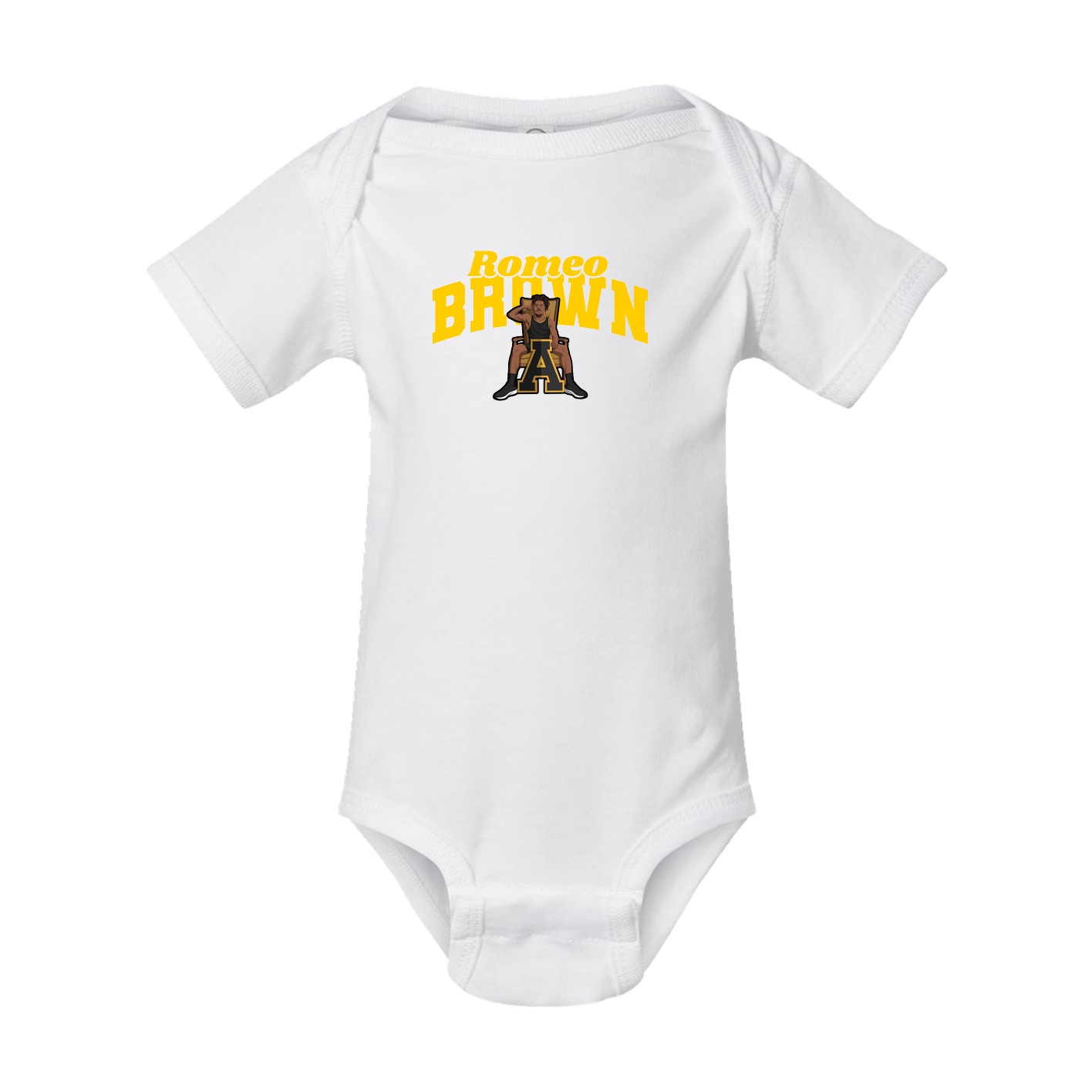 Baby Onesie — Signature Arch in White