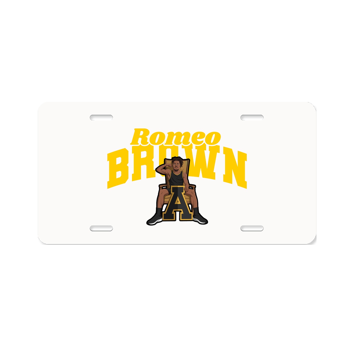 License Plate — Signature Arch in Classic