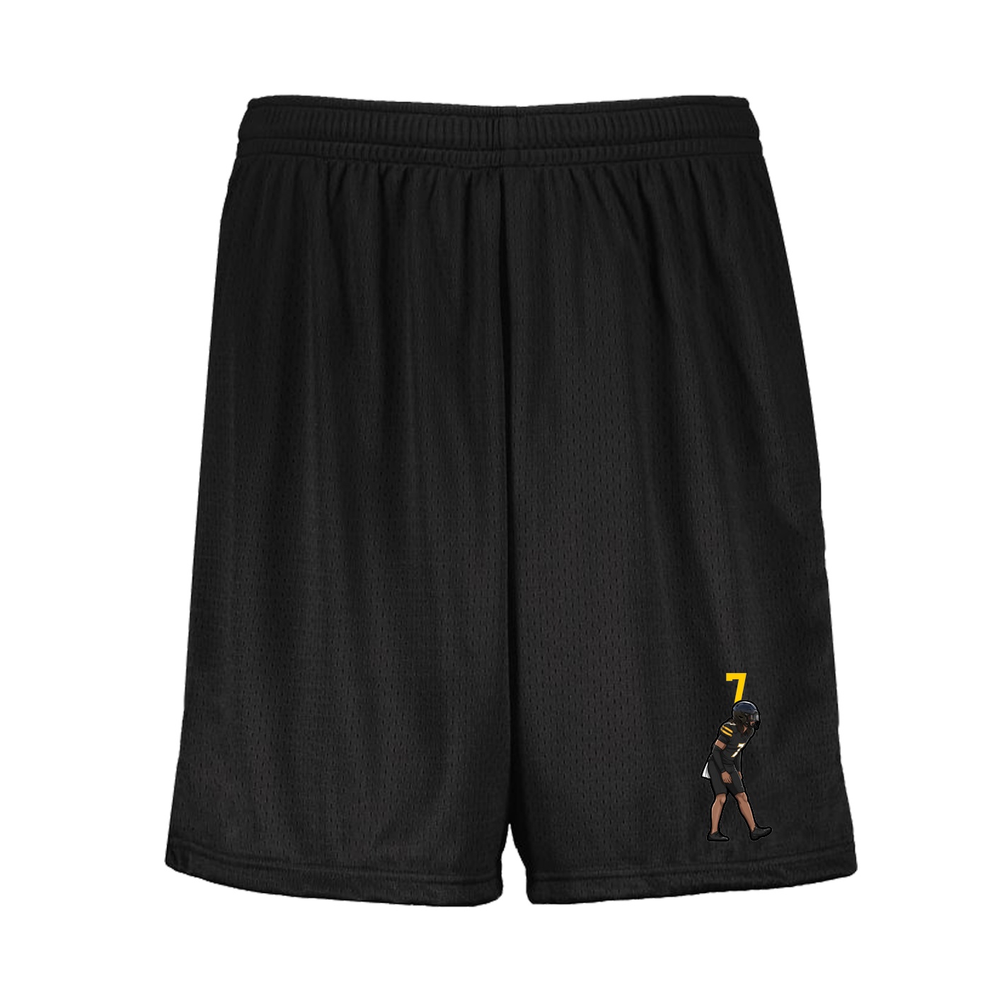 Shorts — Number Top in Black