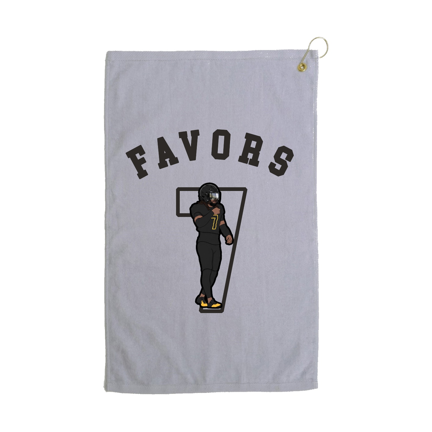 Golf Towel — Shirsey Arch in Grey