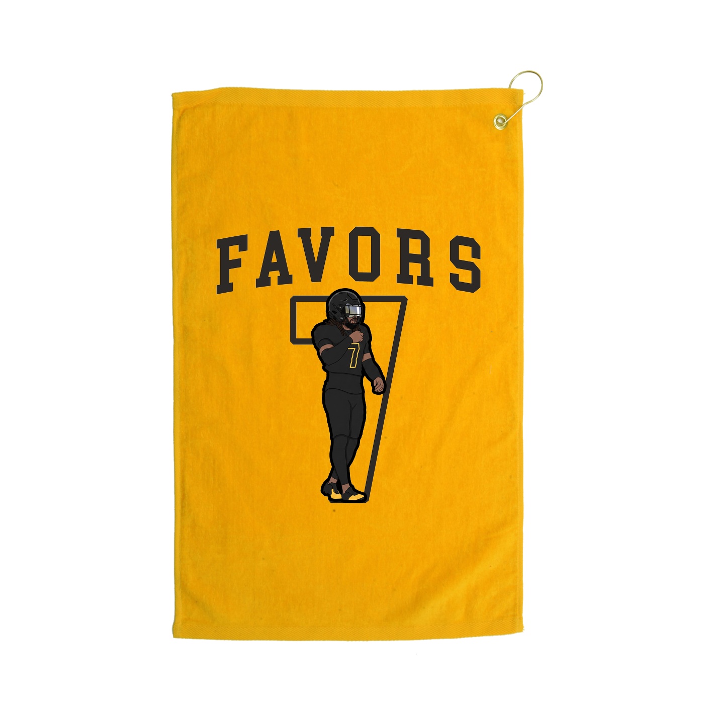 Golf Towel — Shirsey in Gold