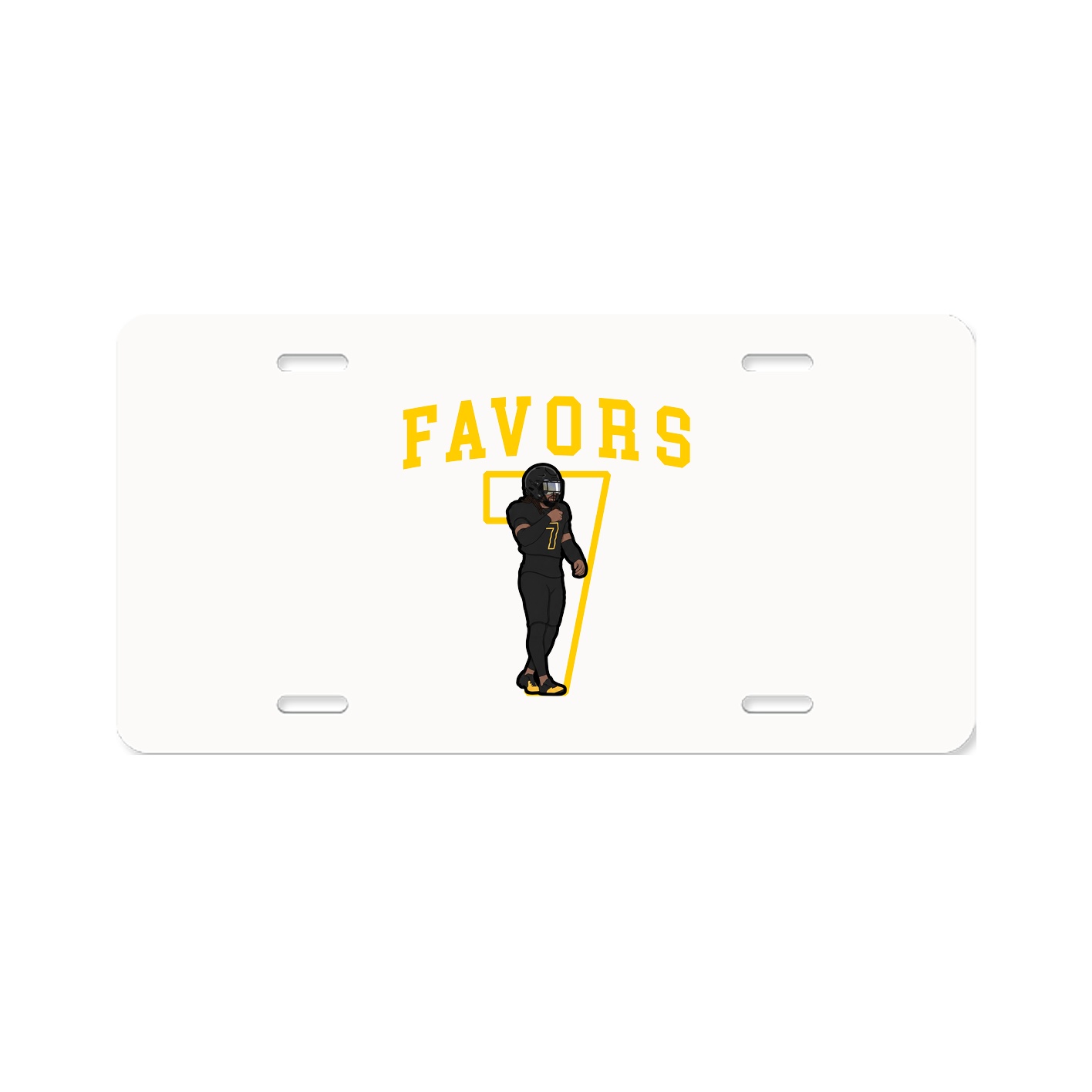 License Plate — Shirsey in Classic