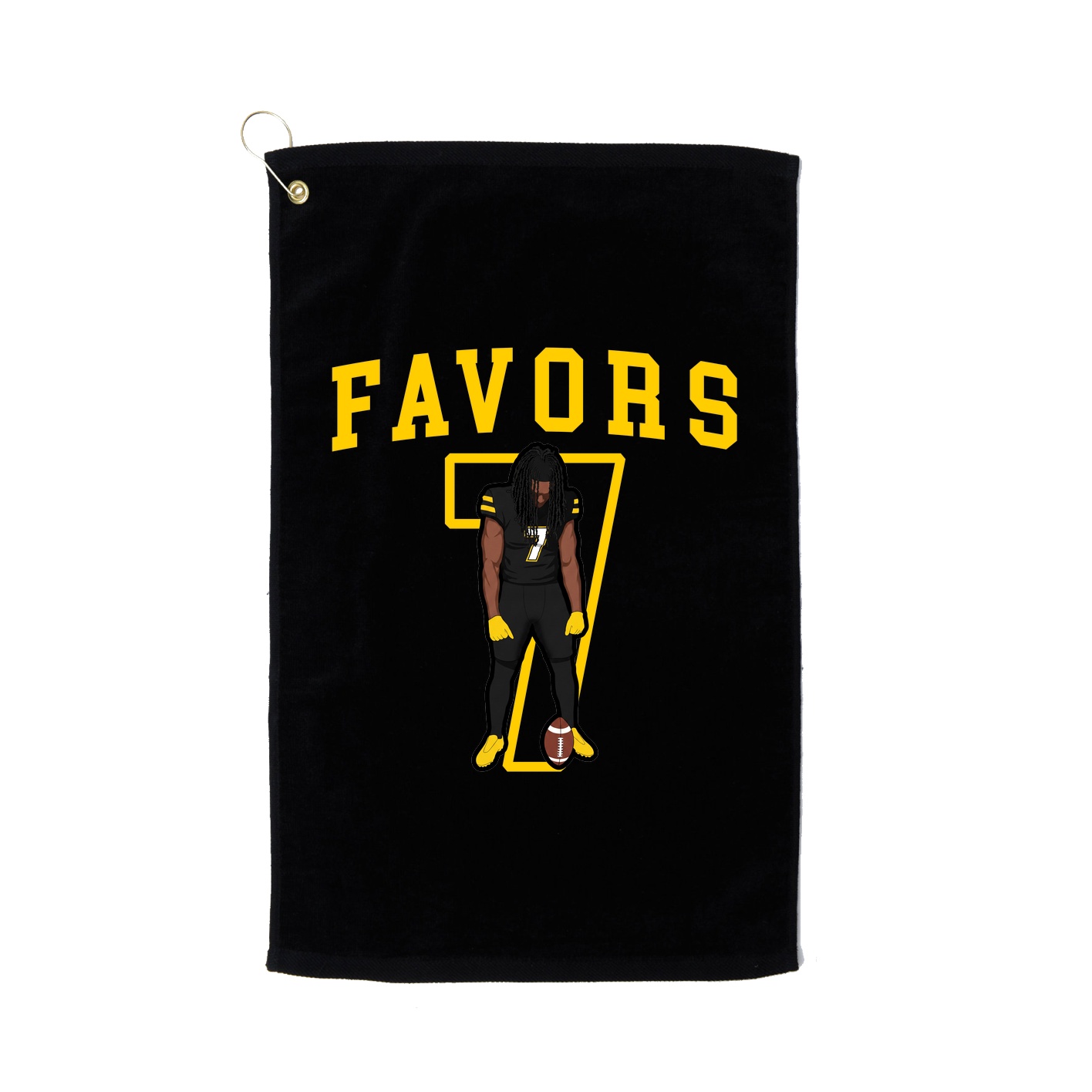 Golf Towel — Shirsey in Black