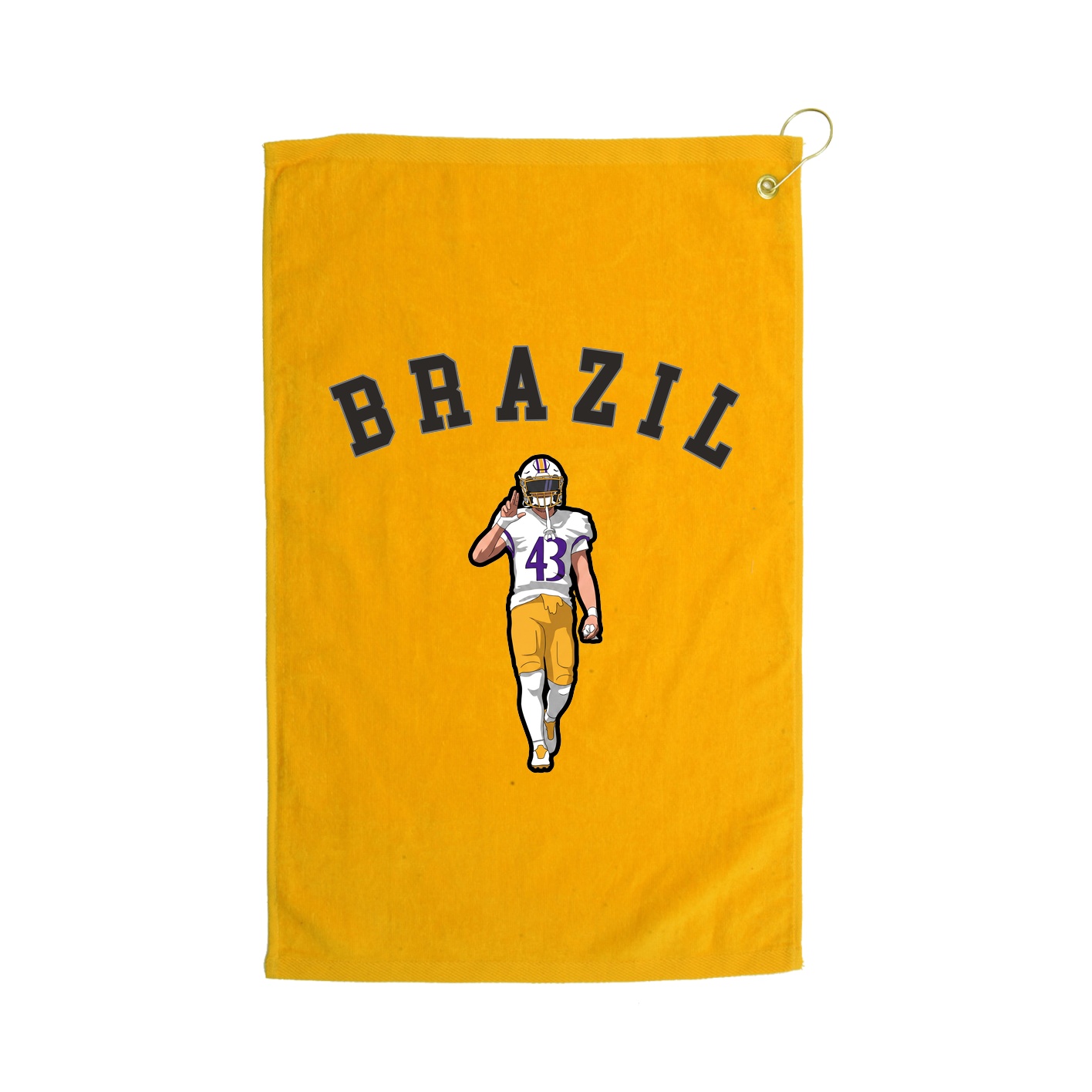 Golf Towel — Shirsey Arch in Gold